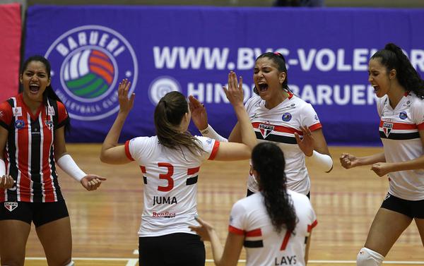 Vôlei Feminino: São Paulo FC/Barueri x São Cristóvão Saúde/São Caetano