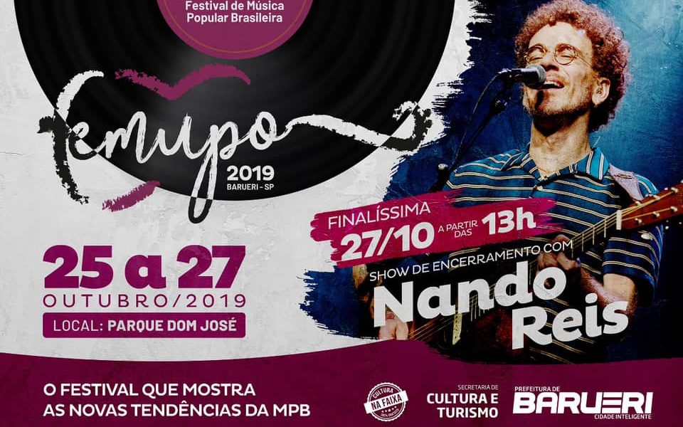 Femupo 2019 – Show de Nando Reis em Barueri