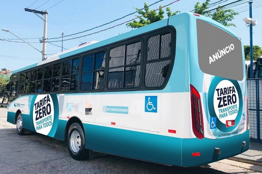 Vargem Grande terá transporte público gratuito