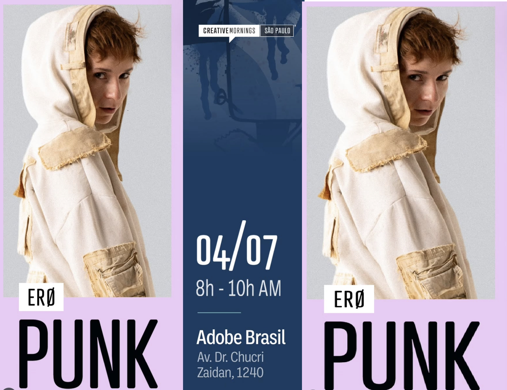 ÚLTIMAS INSCRIÇÕES: CreativeMornings acontece nesta sexta (04/07) na sede da Adobe, em São Paulo